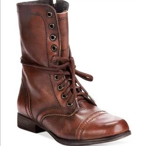 Women's Troopa Combat Leather Boots